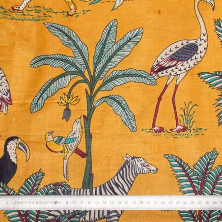 Tiisu coton Savanna jaune