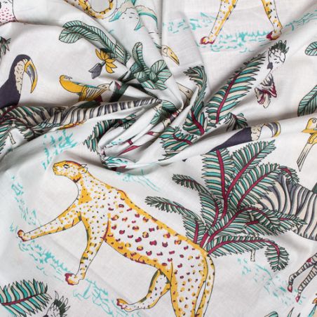 Tissu coton Savanna