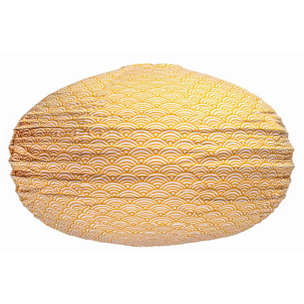 Lampion tissu ovale Nami moutarde - Bibop et Lula