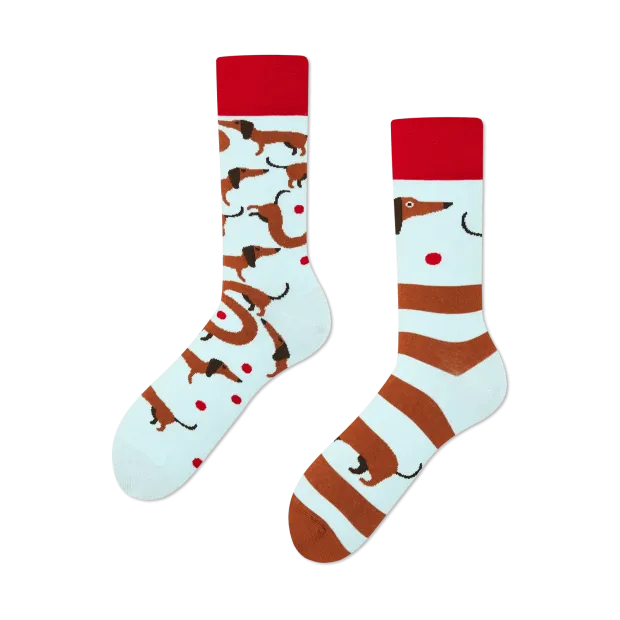 Chaussettes enfant saucisson à pattes