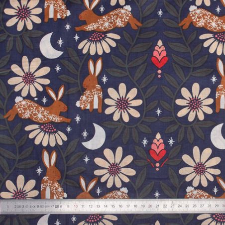 Tissu coton Songe
