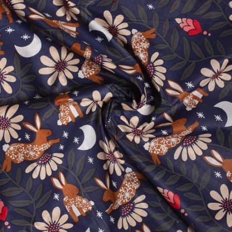 Tissu coton Songe