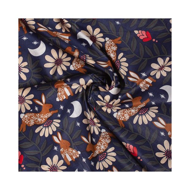 Tissu coton Songe