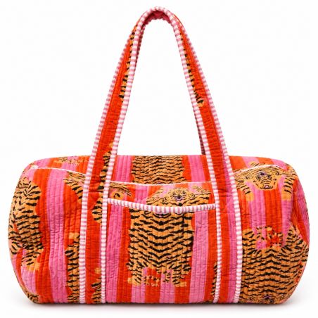 Sac weekend matelassé veloursBengale