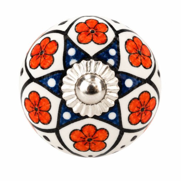 2- Bouton de meuble céramique