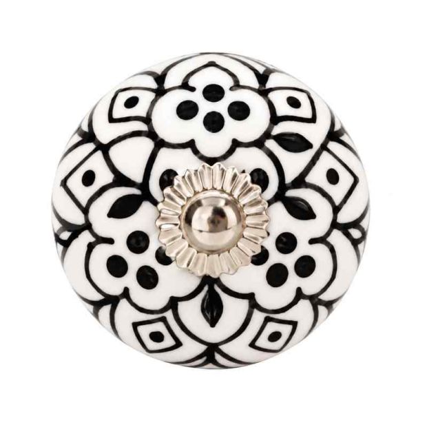3- Bouton de meuble céramique