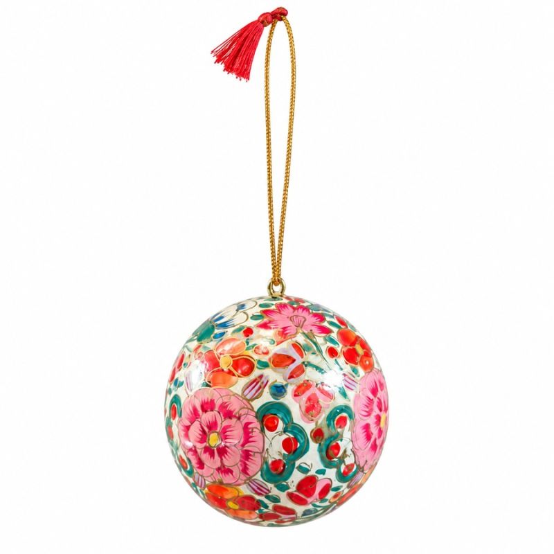Boule de Noël Hema couleur ivoire