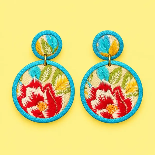 Boucles d’oreilles Lalita bleu