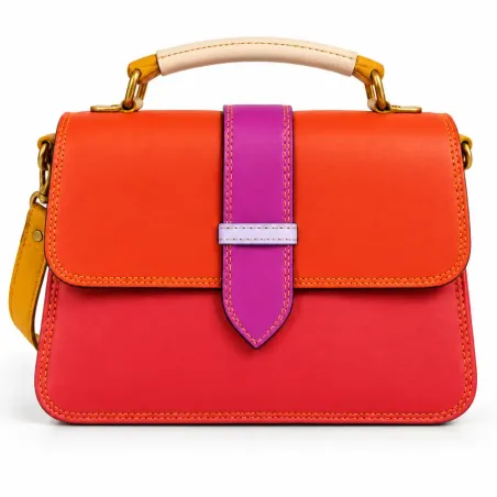 copy ofSac à main en cuir multicolore