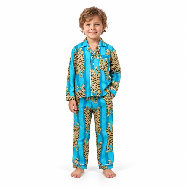 Pyjama Tiger bleu