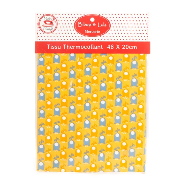 Tissu thermocollant Vintage flower