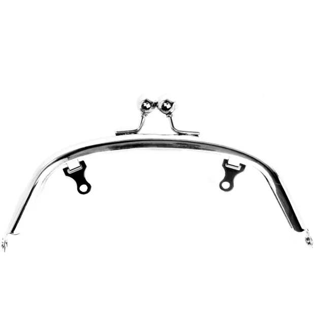 Fermoir argent trapèze