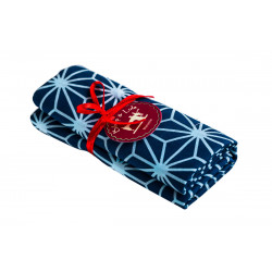 Coupon tissu Asanoha nuit - Bibop et Lula