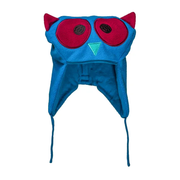 Bonnet hibou prune
