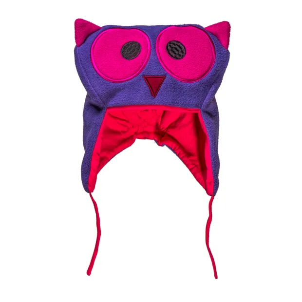 Bonnet hibou rose