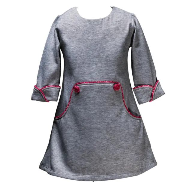 Robe hiver Louisa grise