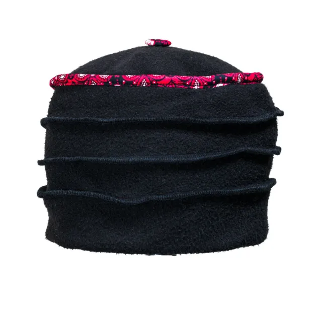 Bonnet polaire Manggis framboise
