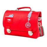 Sac cartable enfant école maternelle chat rouge - Bibop et Lula