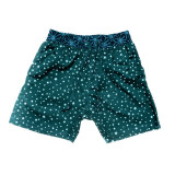 Short de bain coton enfant 2-8 ans bleu nuit étoiles - Bibop et Lula