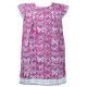 Robe manches courtes coton fille 2-10 ans papillons violets - Bibop et Lula