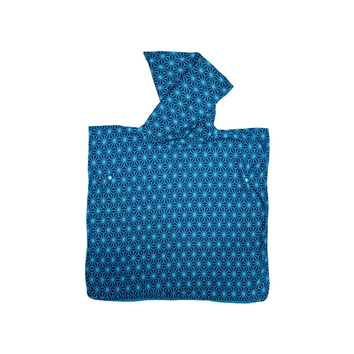 Poncho De Bain De Plage A Capuche Enfant Bleu Nuit Poncho De Bain De Plage A Capuche Enfant Bleu Nuit