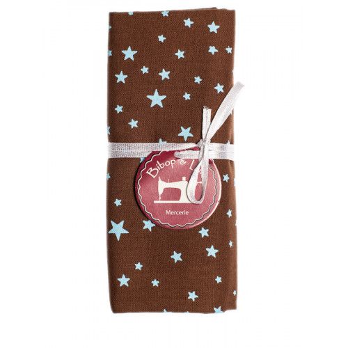 Coupon tissu Blue Star - Bibop et Lula