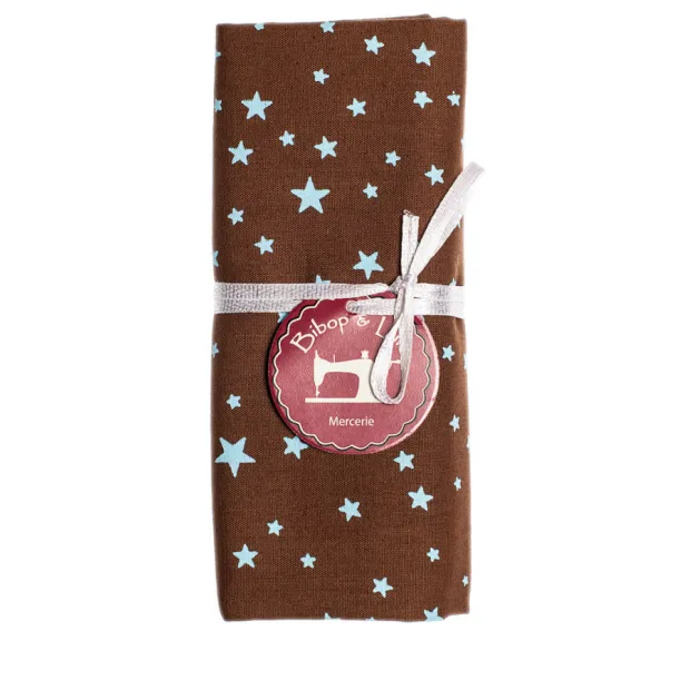 Coupon tissu Blue Star