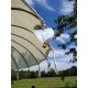 Parasol balinais écru coton diamètre 190cm - Bibop et Lula