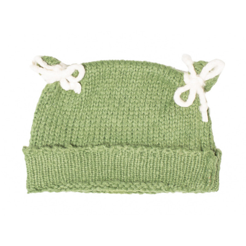 Bonnet Bebe Laine Vert Jade Bonnet Bebe Laine Vert Jade