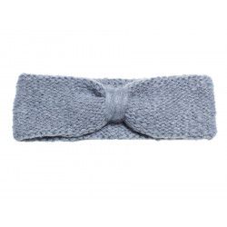 Bandeau headband sixties laine gris souris - Bibop et Lula