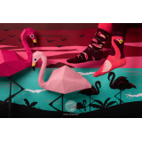 Chaussettes Pink flamingo - Bibop et Lula