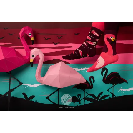 Chaussettes Pink flamingo