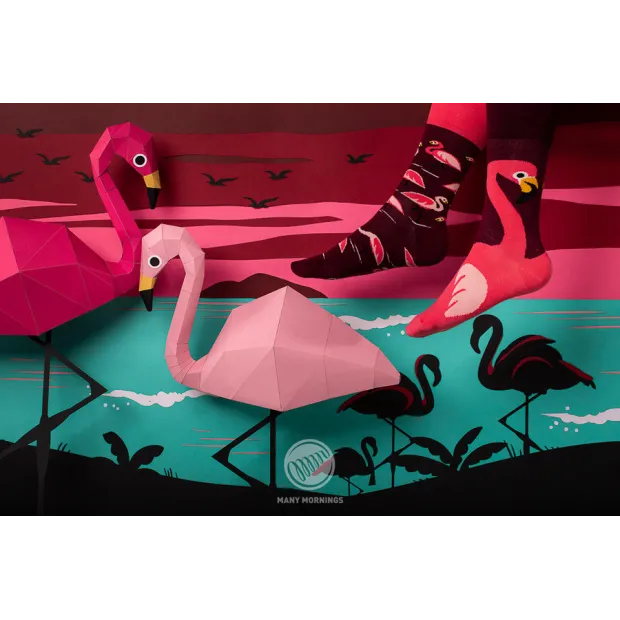 Chaussettes Pink flamingo