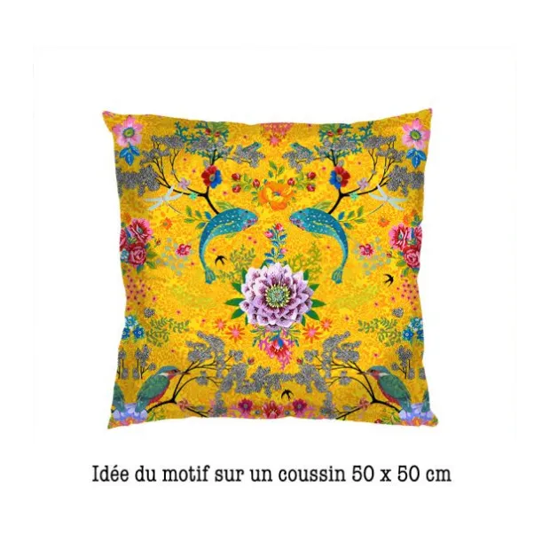 Velours Mare Enchantée Jaune