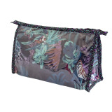 Grande trousse de toilette bleu nuit jungle et feuilles - Bibop et Lula