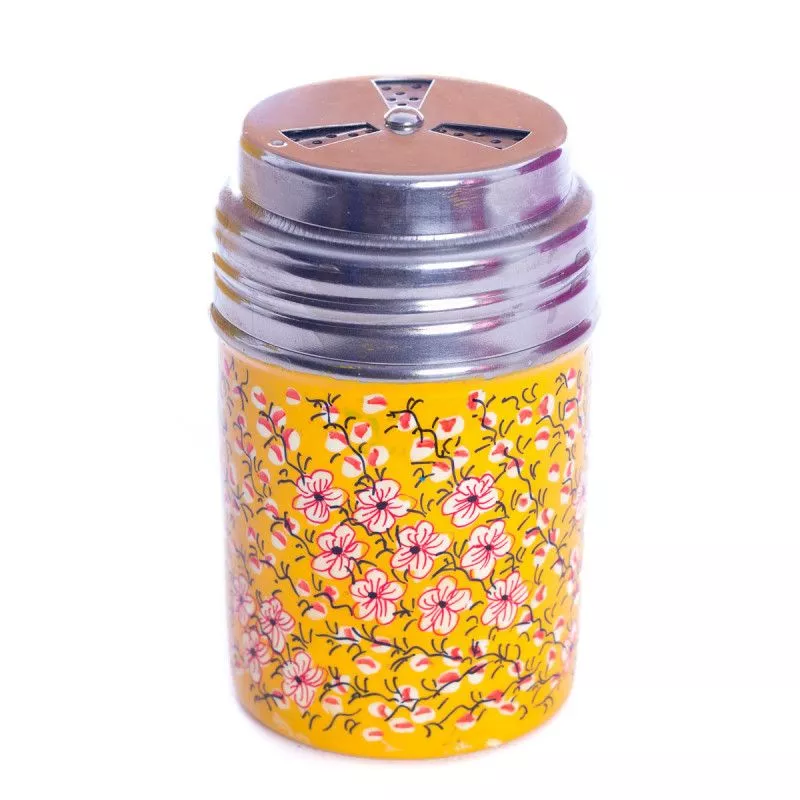 Saupoudreuse inox peinte à la main Jaipur - Bibop et Lula