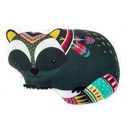 Coussin Raton laveur indien - Bibop et Lula