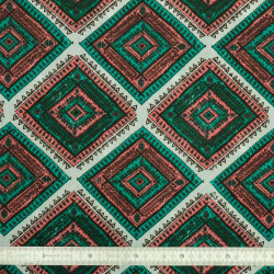 Tissu coton Azthèque - Bibop et Lula