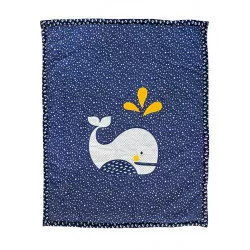La Couverture bébé Petite baleine - Bibop et Lula