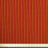 Tissu coton Zigzag rouge