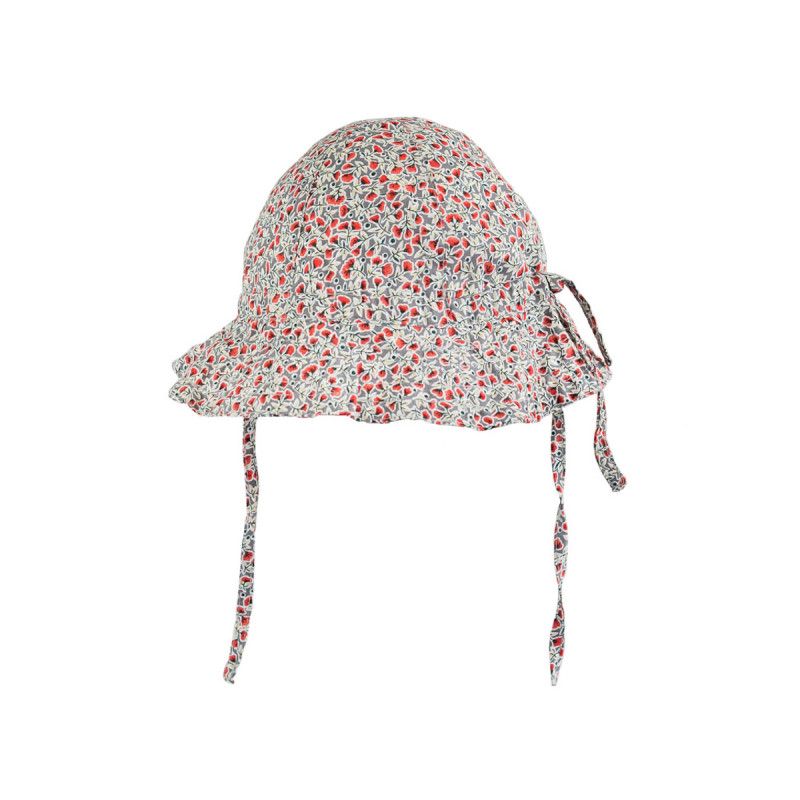 Chapeau De Soleil Bebe Coton Gris Fleuri Chapeau De Soleil Bebe Coton Gris Fleuri
