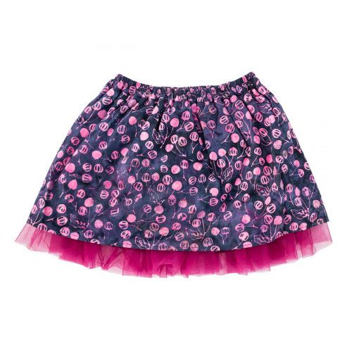 Jupe réversible tulle coton Cherry - Bibop et Lula