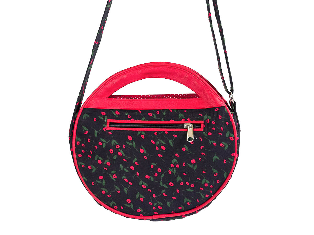 Sac a main deals rond rouge