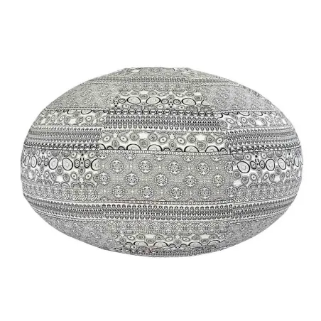 Lampion tissu boule japonaise ovale Garis