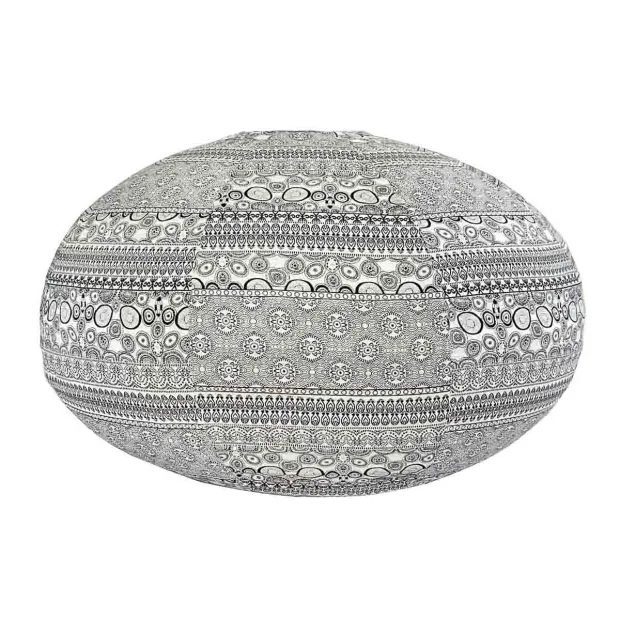 Lampion tissu boule japonaise ovale Garis