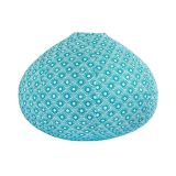 Lampion tissu boule japonaise goutte Solas pétrole - Bibop et Lula