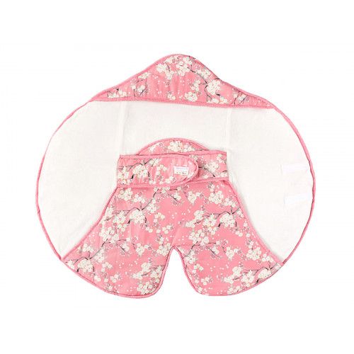 Nid D Ange Couverture Nomade Coton Eponge Legere Bebe 0 12 Mois Rose