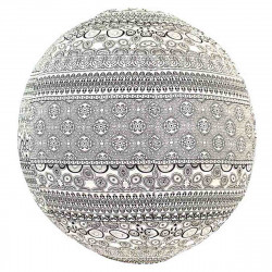 Lampion tissu boule japonaise rond Garis - Bibop et Lula