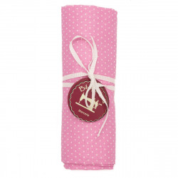 Coupon tissu Petits Pois Rose bonbon - Bibop et Lula