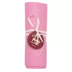 Coupon tissu Petits Pois rose - Bibop et Lula